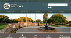 Desktop Screenshot of loslunasnm.gov